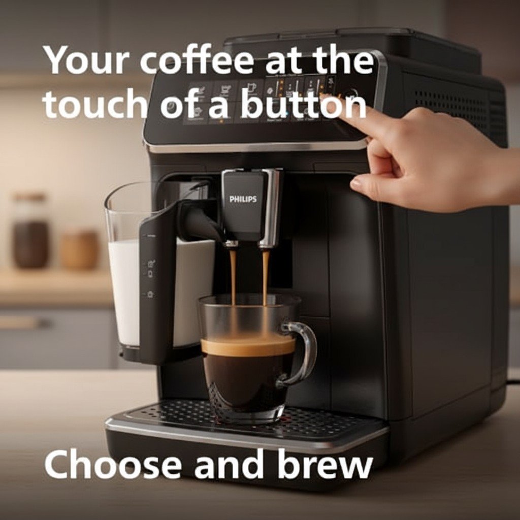 Coffee Machine With Touch Screen